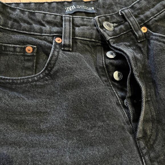 Zara - Black Jeans (Size 2) - Picture 2 of 7